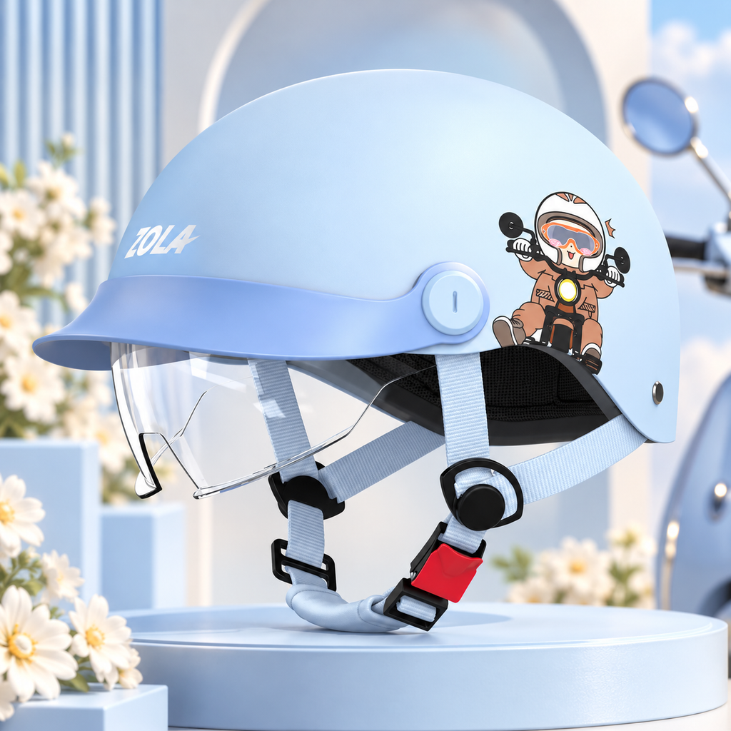 Scootie™ Stylish Scooter Helmet 🎀 | Ride Cute , Ride Confident