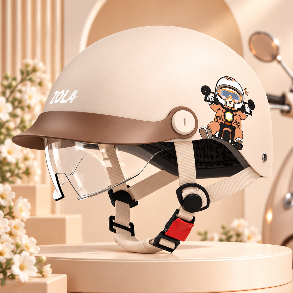 Scootie™ Stylish Scooter Helmet 🎀 | Ride Cute , Ride Confident